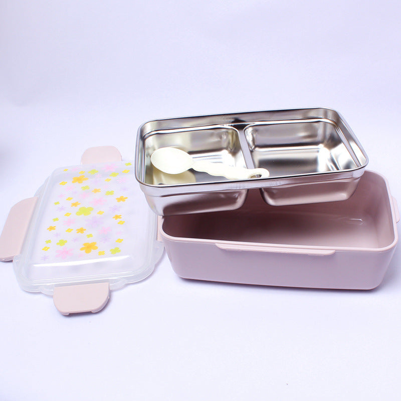 Floral Patterned BPA-Free Meal Prep Container Set