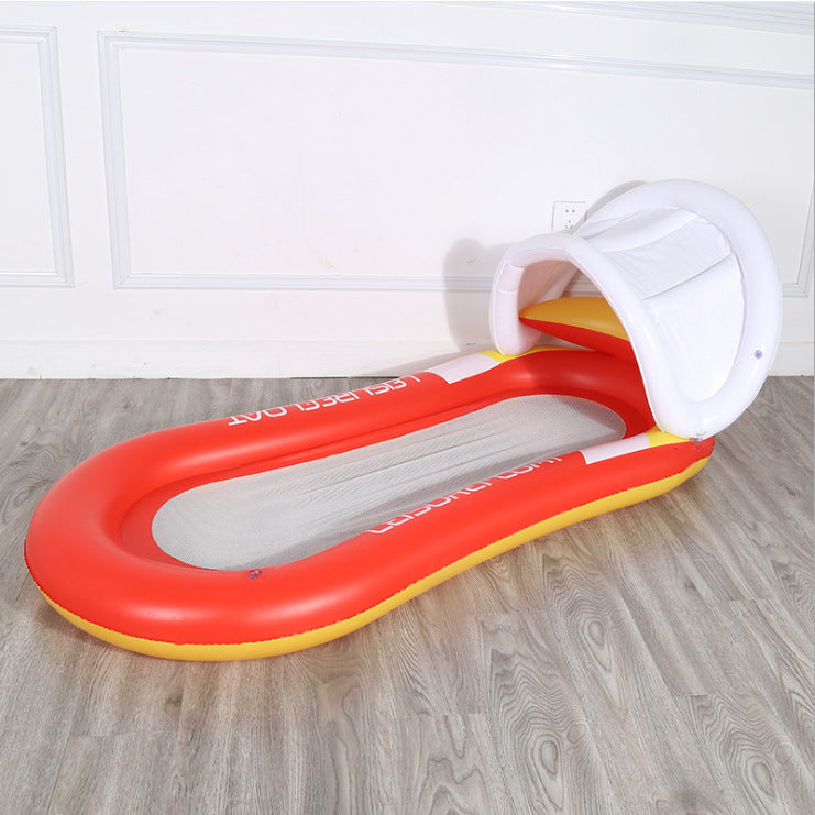 Inflatable Lounge Float with Canopy Stornfield