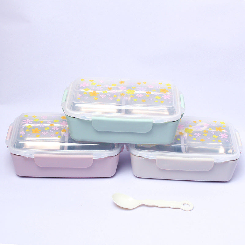 Floral Patterned BPA-Free Meal Prep Container Set
