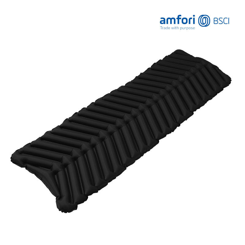 lightweight insulated inflatable camping sleeping pad with ergonomic air cell design Stornfield