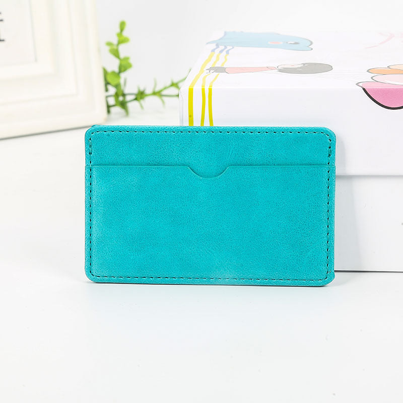 Slim Leather Card Holder