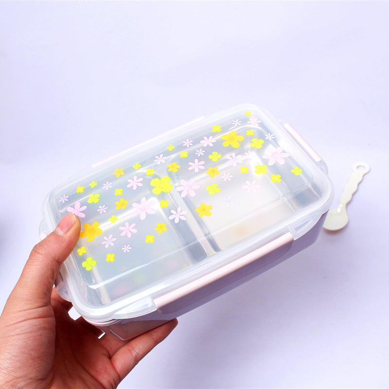 Floral Patterned BPA-Free Meal Prep Container Set