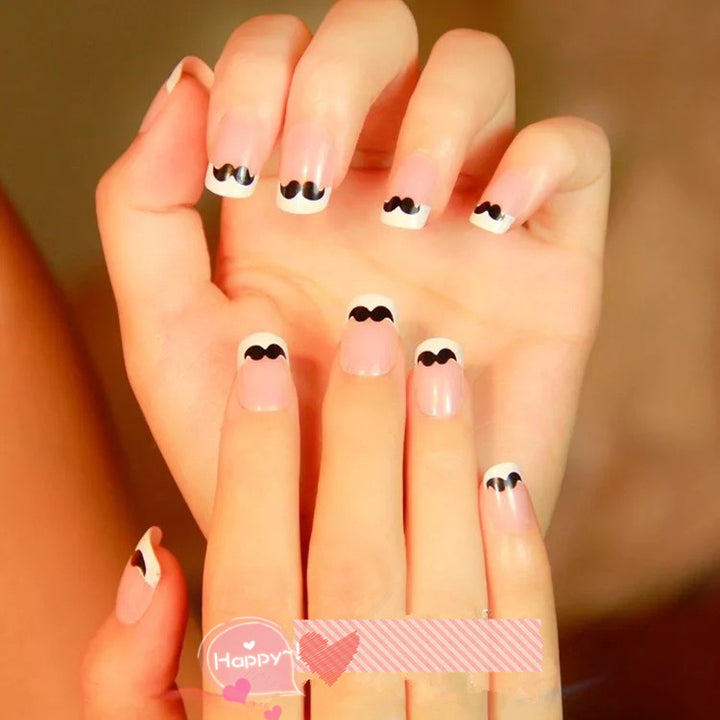Fashionable butterfly design artificial nails Stornfield
