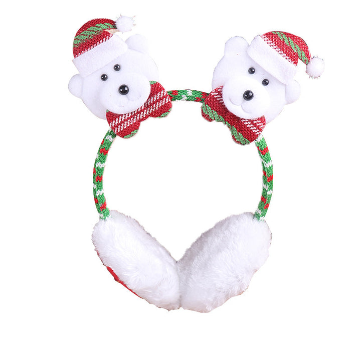Festive Christmas Headband with Reindeer Motif Stornfield