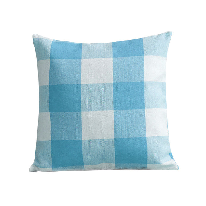 Buffalo Check Square Throw Pillow Covers with Hidden Zipper
