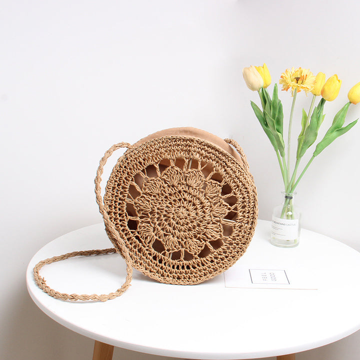Hand-knotted Shoulder Bag in Unique Boho Style Stornfield