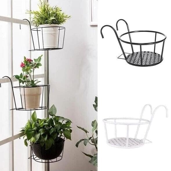 VerdaLift Plant Hanging Shelf — Finally rock-solid support for your balcony dreams | Stornfield