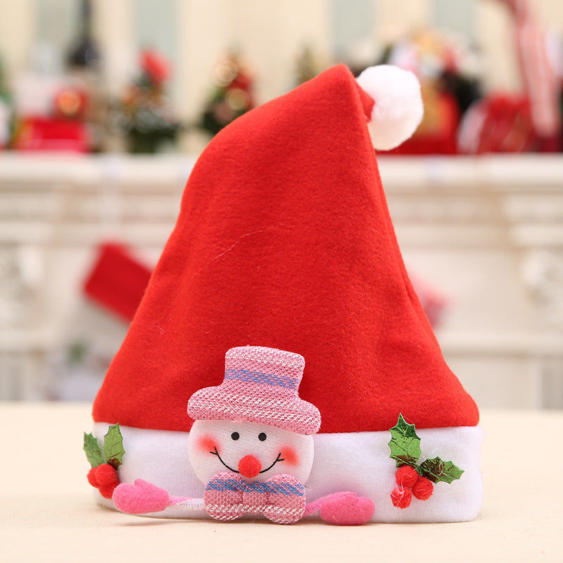 Festive Christmas hat with snowman motif Stornfield
