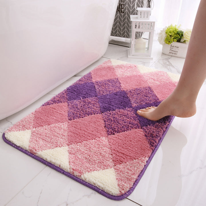 Luxurious Textured Bath Mat