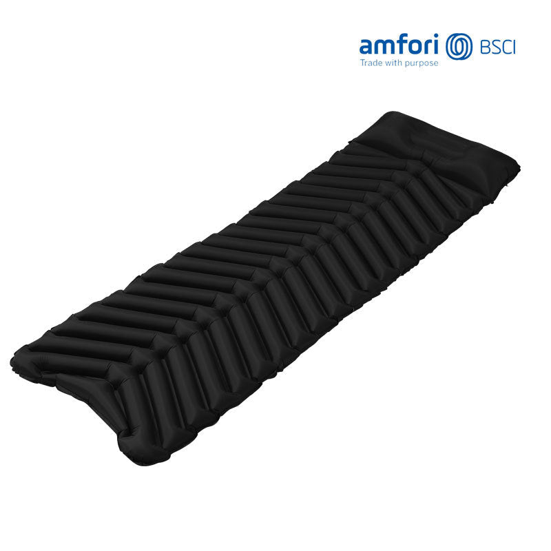 lightweight insulated inflatable camping sleeping pad with ergonomic air cell design Stornfield