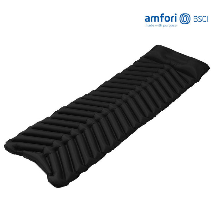 lightweight insulated inflatable camping sleeping pad with ergonomic air cell design Stornfield