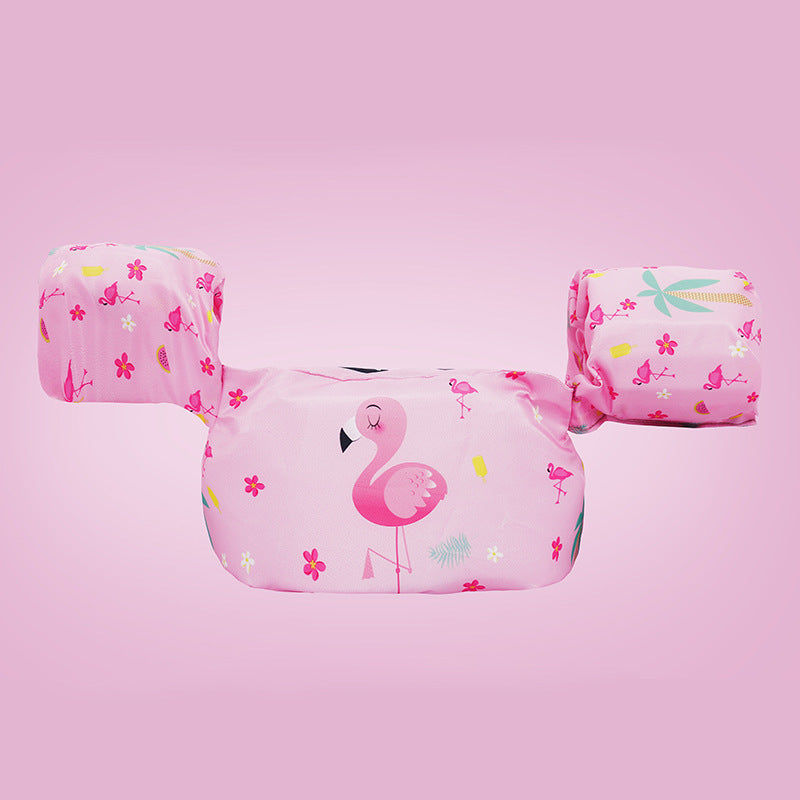 Women's Inflatable Swim Aid with Colorful Flamingo Design Stornfield