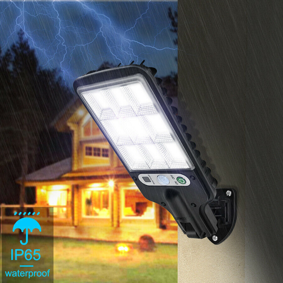 Premium solar-powered LED street lamp | Stornfield