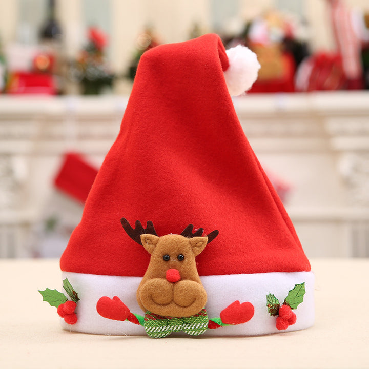 Festive Christmas hat with snowman motif Stornfield