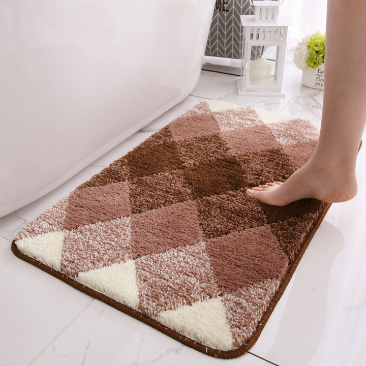 Luxurious Textured Bath Mat