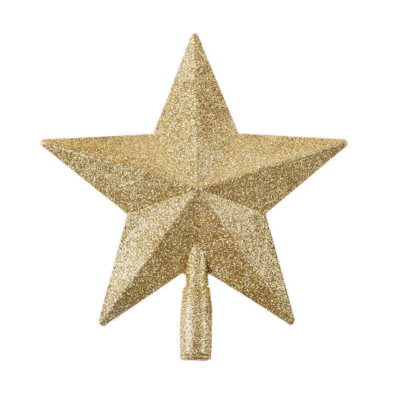 Decorative Christmas tree top star, various sizes