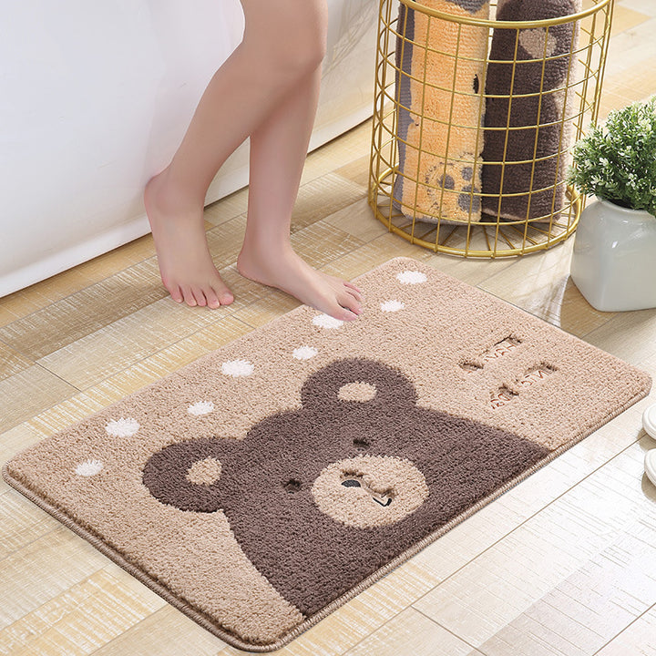 Cute Cat Design Bath Mat