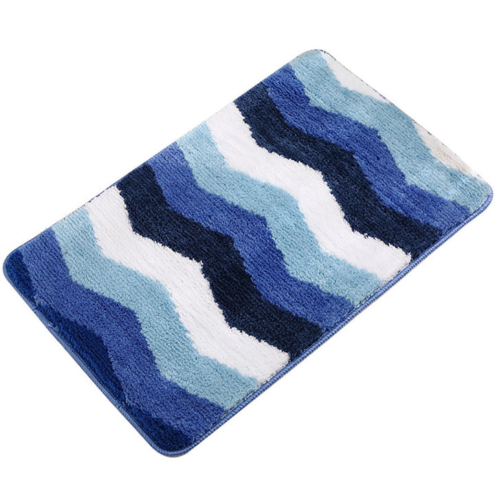 Plush Chevron Bath Mat