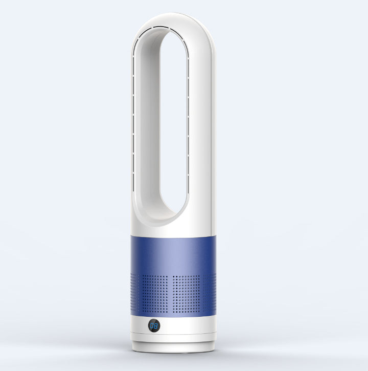 Cooling bladeless tower fan and HEPA air purifier with quiet DC motor Stornfield
