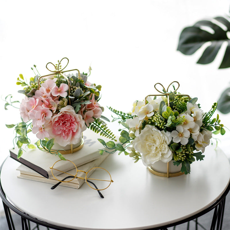 Elegant Faux Floral Arrangement