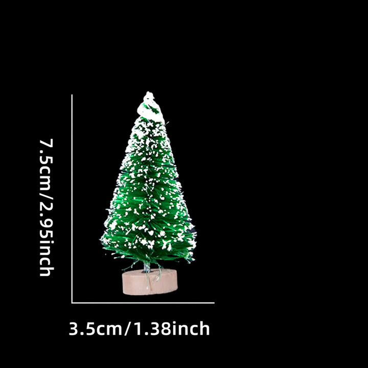 Mini Christmas tree made of sisal, various sizes