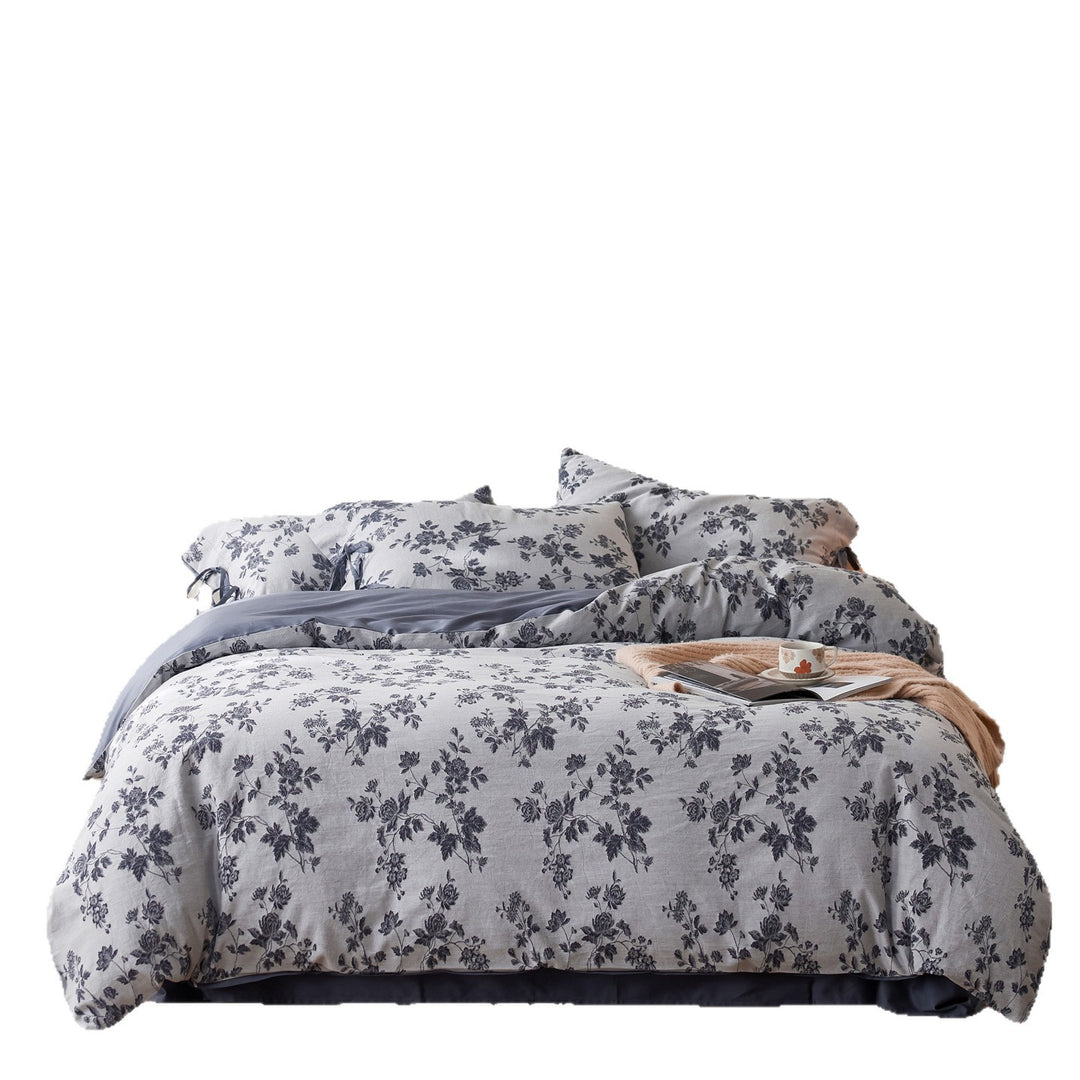 Long-staple cotton bedding, jacquard design