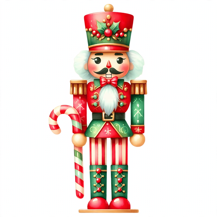 Nutcracker wooden sign for garden and entrance
