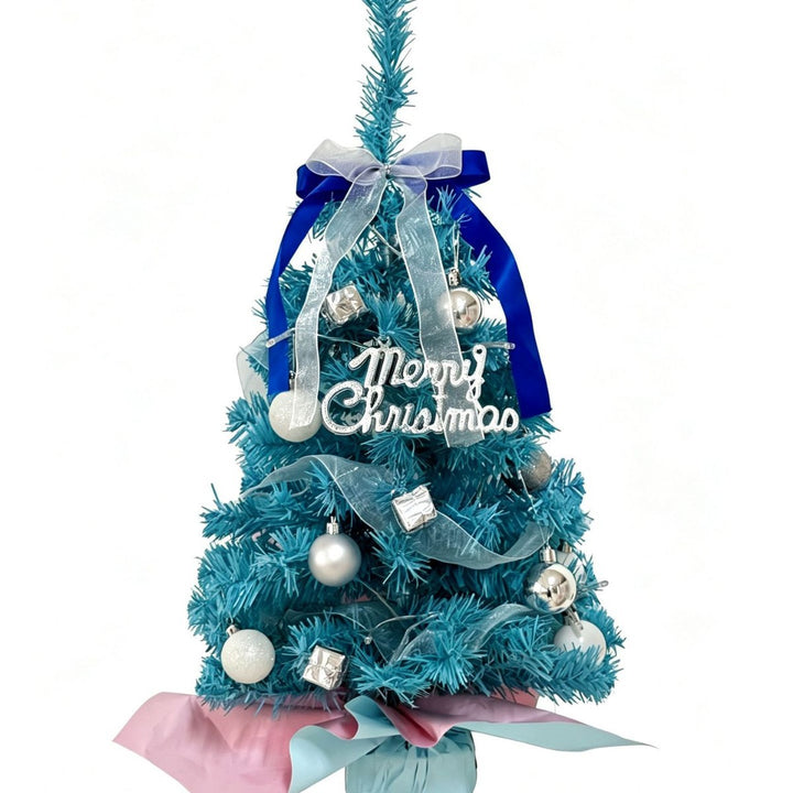 Miniature Christmas Tree Set with Lighting