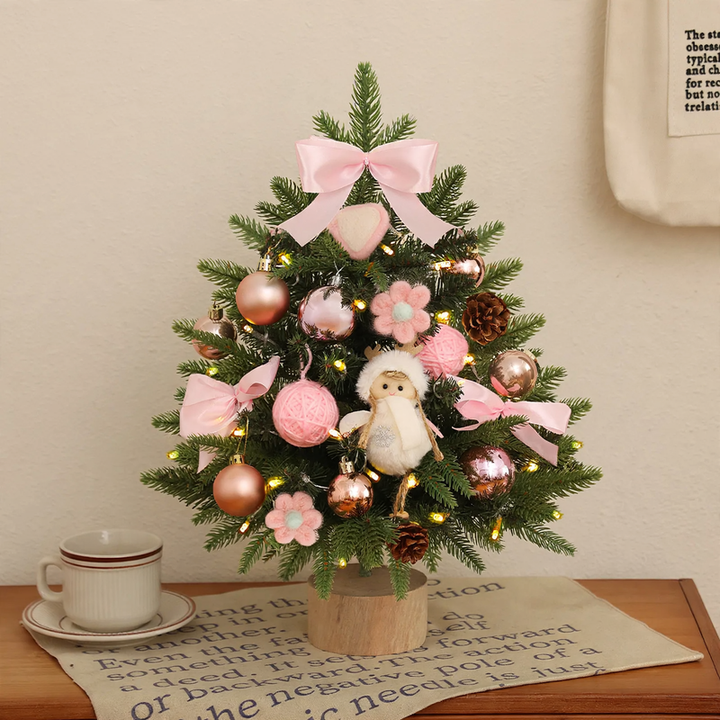 Mini Christmas tree for the table with lighting