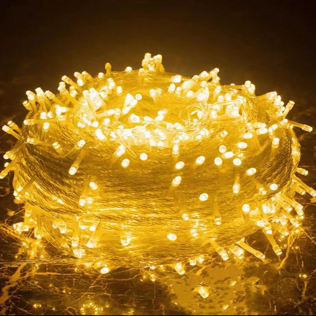 LED string lights for indoor and outdoor areas