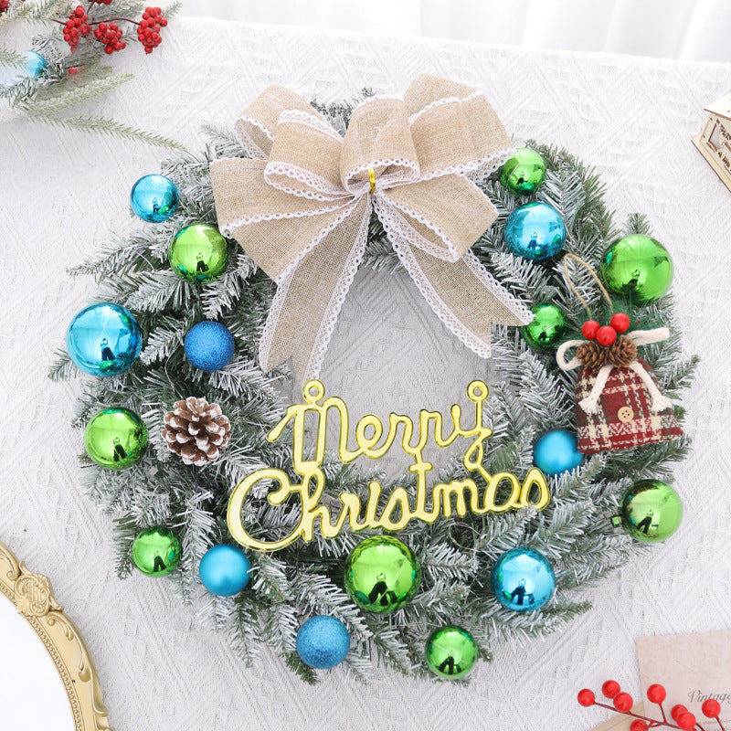 Christmas wreath, PVC, various sizes