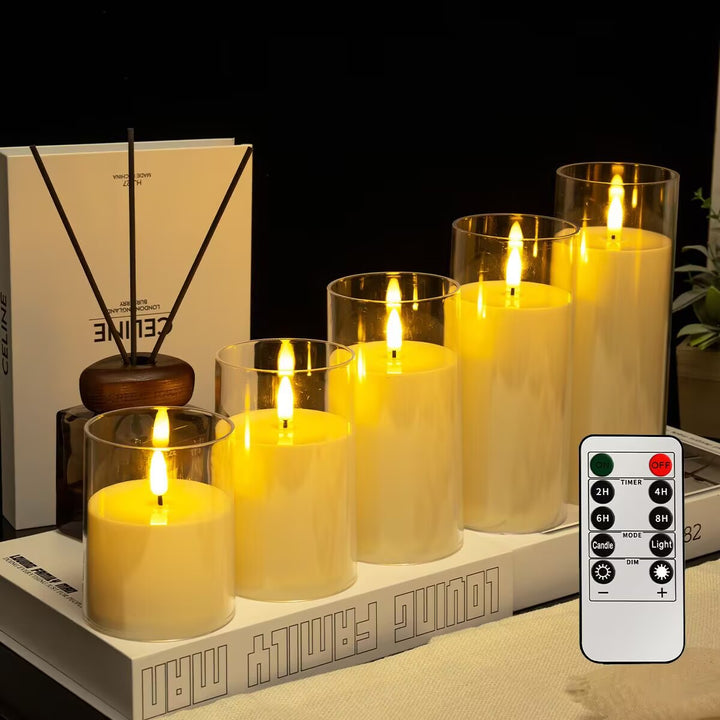LED-Real Wax-Look Candles, various sets