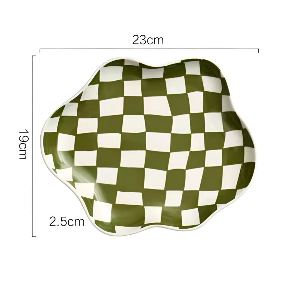 Checkered Accent Plate | Stornfield