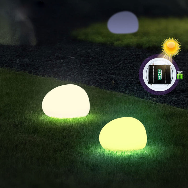 Solar Waterproof PE Spherical LED Outdoor Decorative Lawn Light | Stornfield