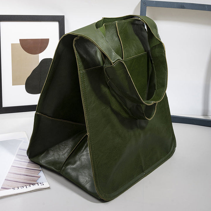 Stornfield | Oversized leather weekend handbags for women