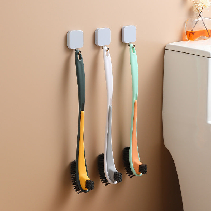 Double-Sided Flocking Toilet Cleaning Brush | Stornfield