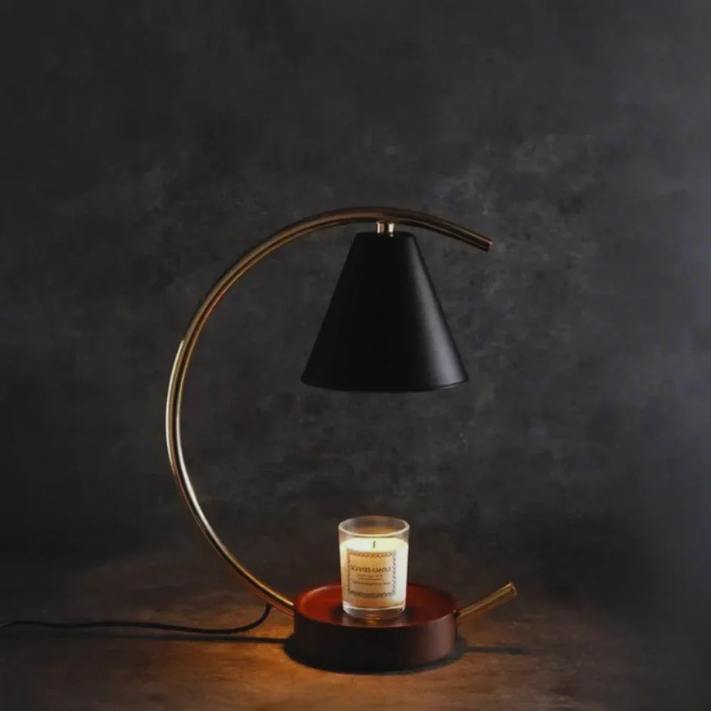 Moon Arc Wax Lamp | Stornfield
