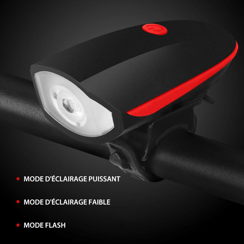 Rechargeable USB Mountain Bike Front Light | Stornfield