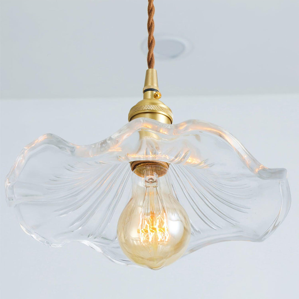 Trendy Hibiscus Flower Pendant Lamp - FlowerLite | Stornfield