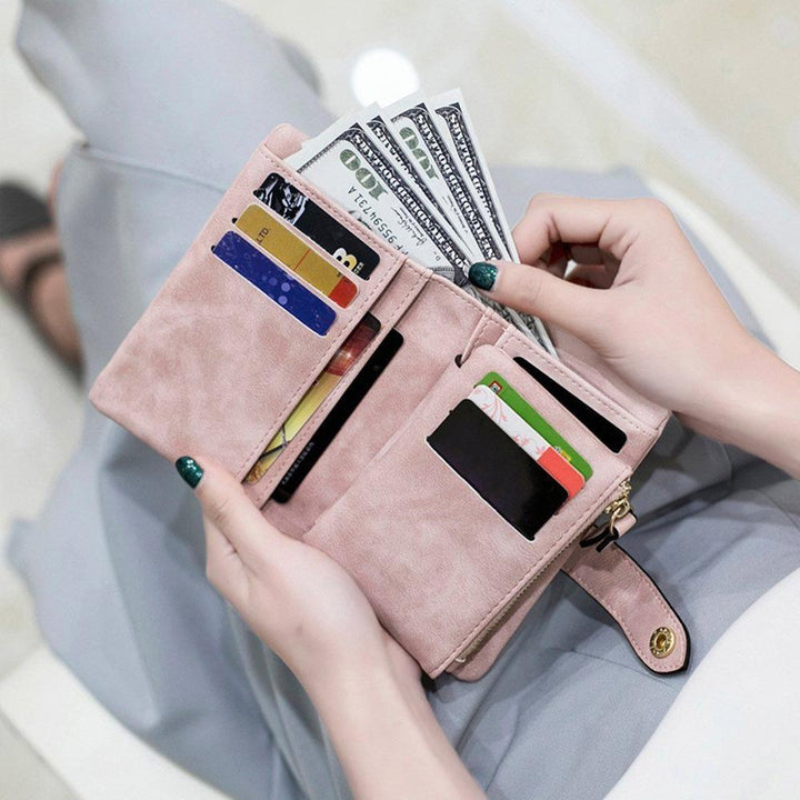 Women three-fold wallet | Stornfield