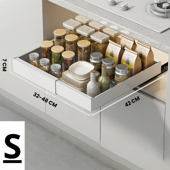 FlexiShelf Pro — Finally perfect organization that makes your everyday kitchen life easier | Stornfield