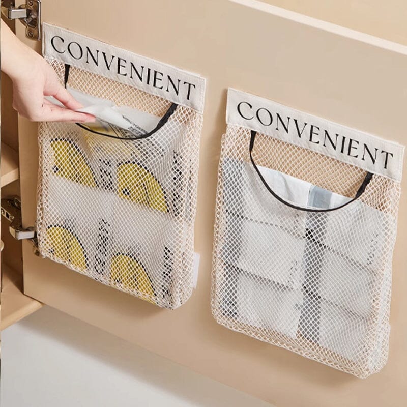 Multi-purpose Hanging Storage Mesh Bag (2 pcs) | Stornfield