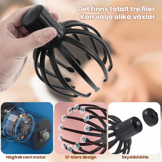 Stornfield | Octopus Head Massager