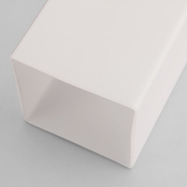 Stornfield | Modern Minimalist Solid Wood Square Glass 1-Light Wall Sconce