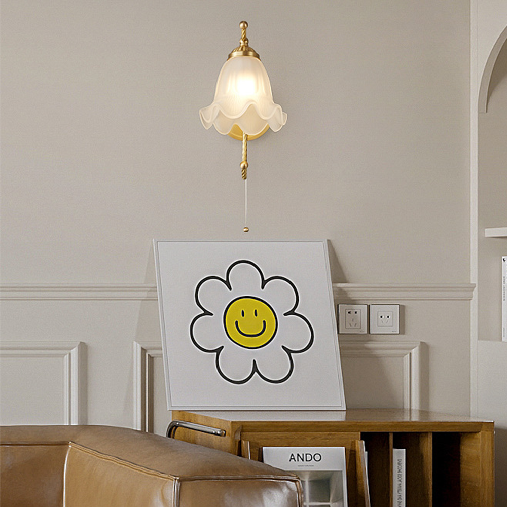 VintageGlow – Retro Glass Wall Light for Atmosphere | Stornfield