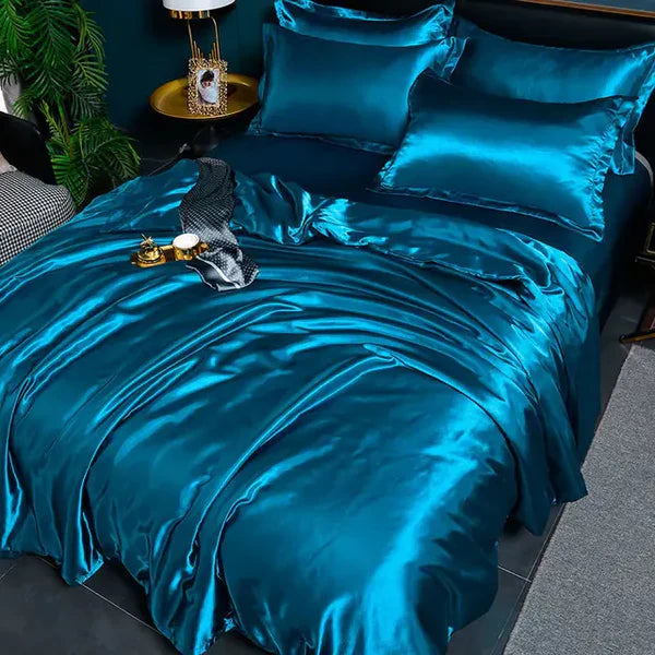 Satin Duvet Cover - Velora | Stornfield