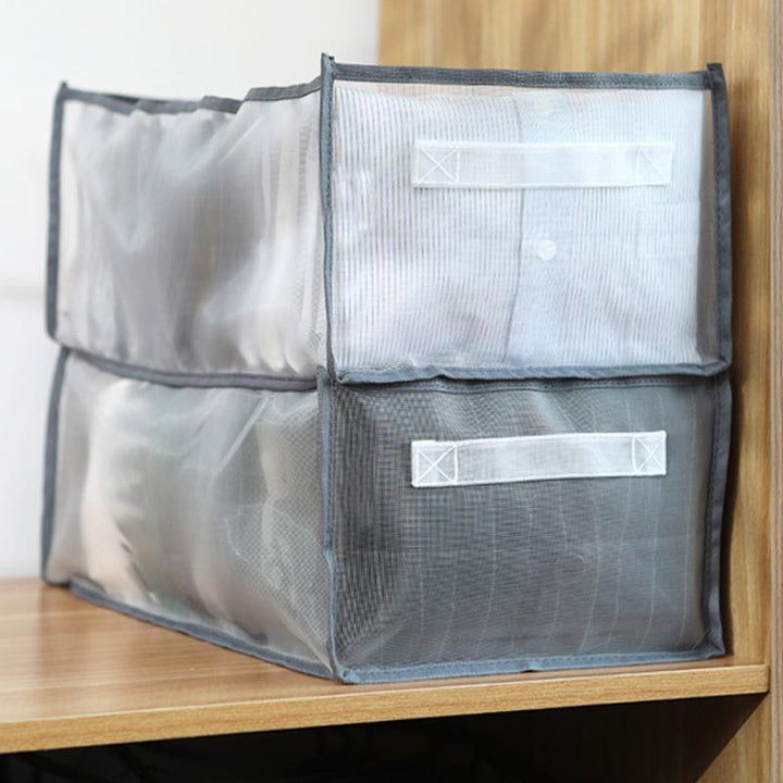 7-Grid Wardrobe Clothes Mesh Divider Organizer | Stornfield