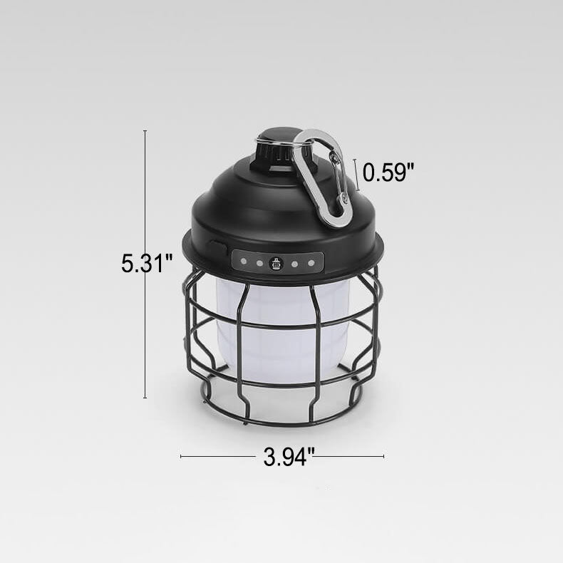 Outdoor Camping Wrought Iron LED Light | Stornfield