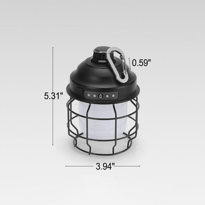 Outdoor Camping Wrought Iron LED Light | Stornfield