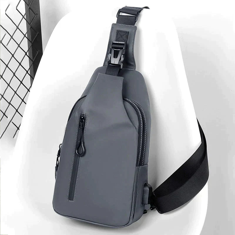 UrbanShield Waterproof Shoulder Bag with Anti-Theft Design | Stornfield